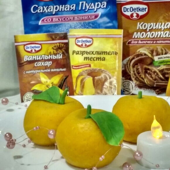 Пирожное "оранжевое чудо" фото
