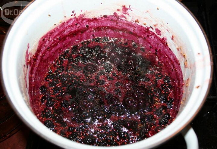 фото рецепта Варенье из темного тутовника Варенье из темного тутовника фото