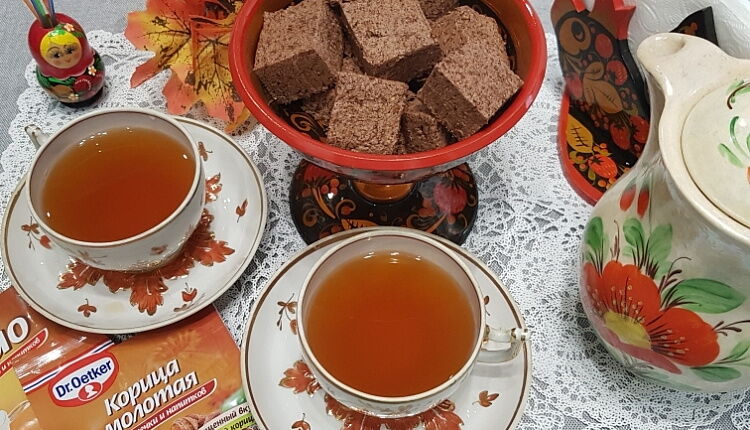 Шоколадно-банановые ириски