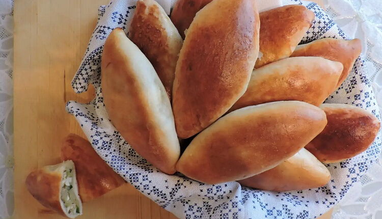 Быстрые пирожки с капустой