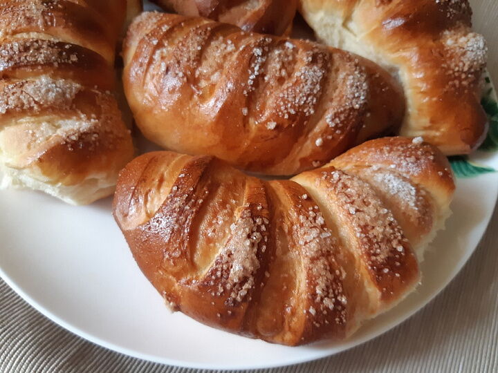 Булочки с яблоком и корицей фото рецепта