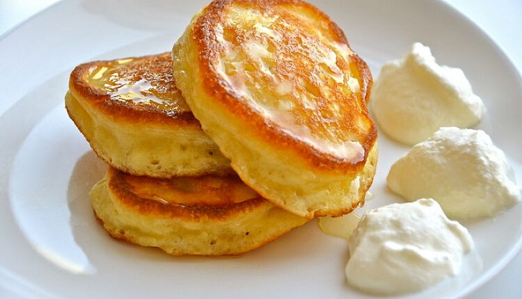 Пышные оладьи