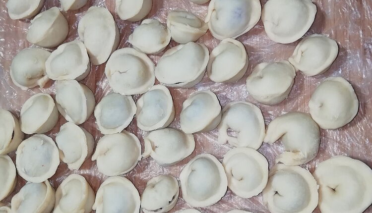 Пельмени в пароварке с рубленным мясом