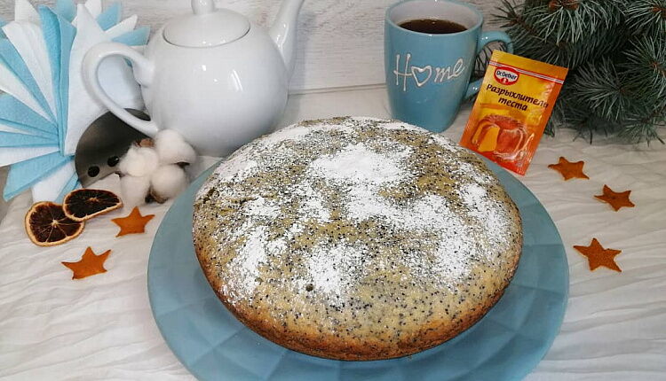 Маковый пирог