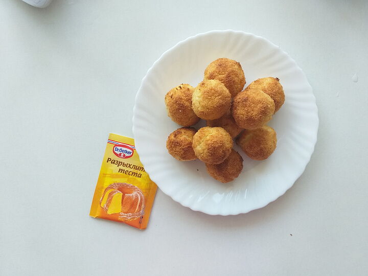 Кокосовое печенье из трех ингредиентов  фото рецепта