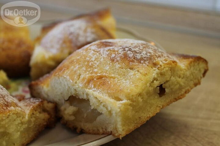 Яблочный пирог Половинки фото