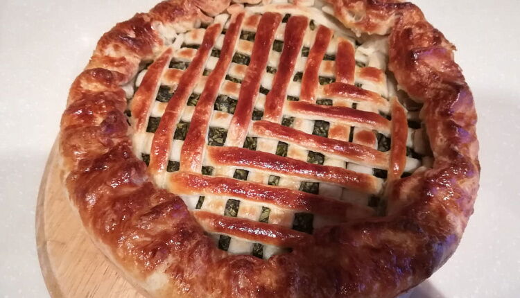 Пирог с вишней 