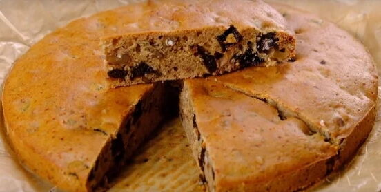 фото рецепта Кофейный пирог с черносливом. Кофейный пирог с черносливом. фото