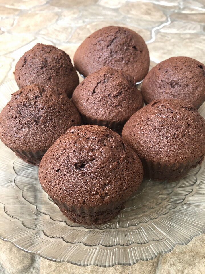 Шоколадные кексики  фото
