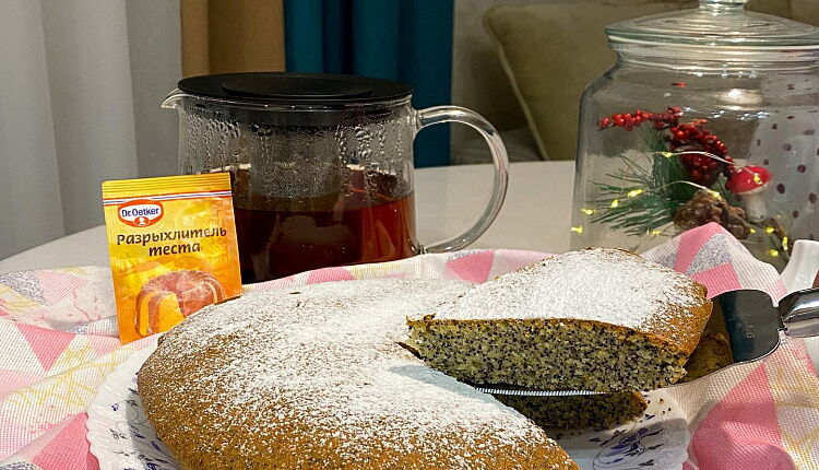 Маковый пирог