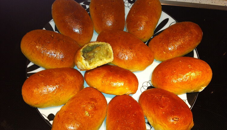 Пирожки с картошкой и грибами
