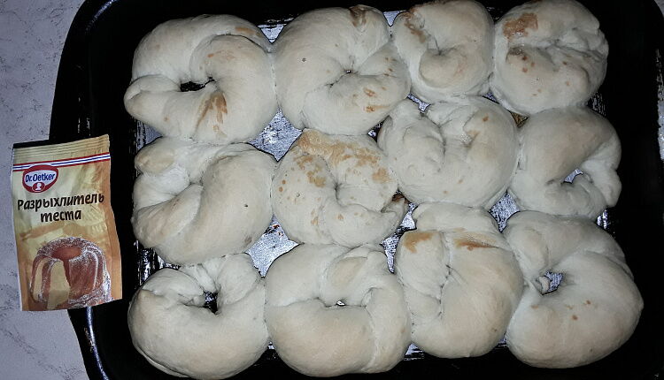 Булочки с сахаром и корицей
