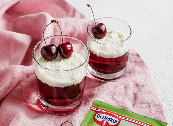 Желе со взбитыми сливками фото рецепта