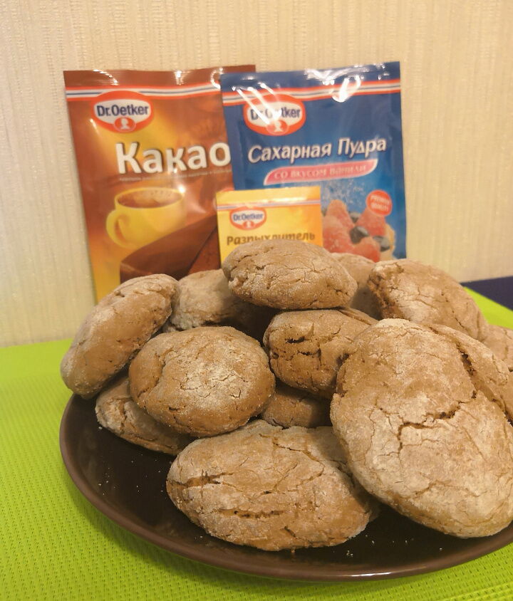 Печенье с какао фото рецепта