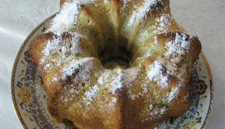 Апельсиново-миндальный кекс