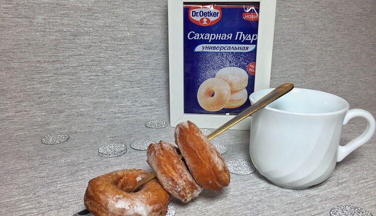 Пончики с глазурью