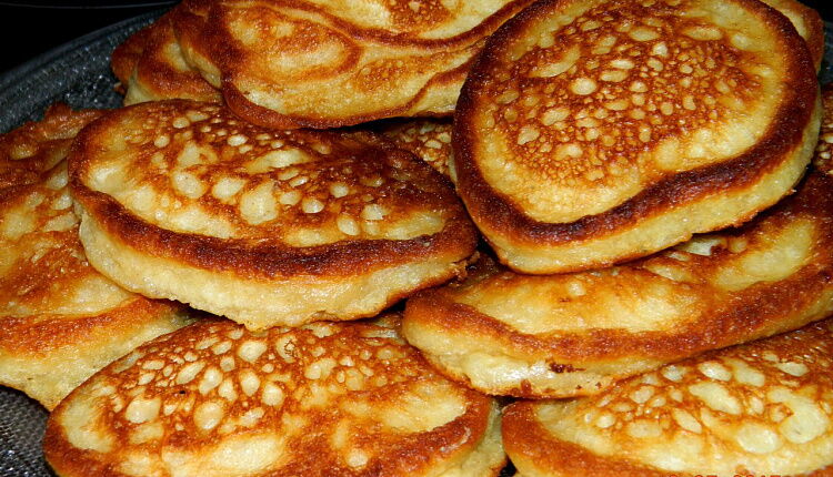 Пышные оладьи