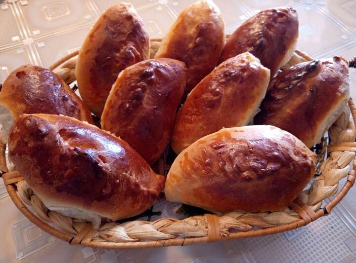 Пирожки нежные  "Яблочко" фото рецепта