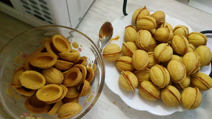 Печенье Орешки по-советскому рецепту фото рецепта