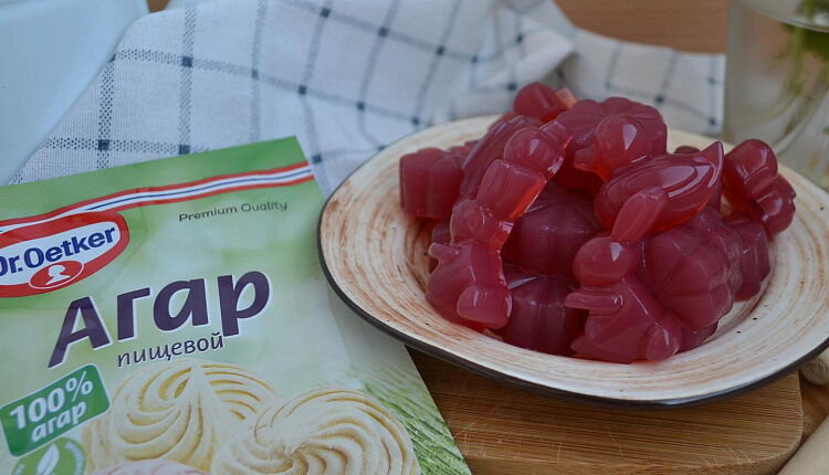 Ягодный мармелад на Агаре