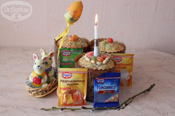 Медовые куличи фото