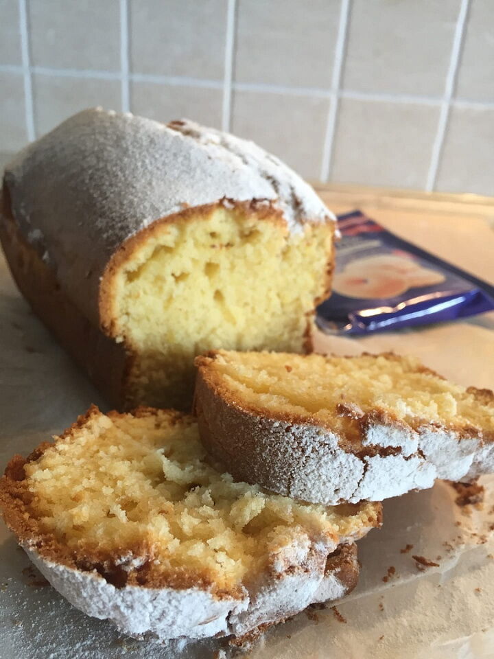 Лимонный кекс фото