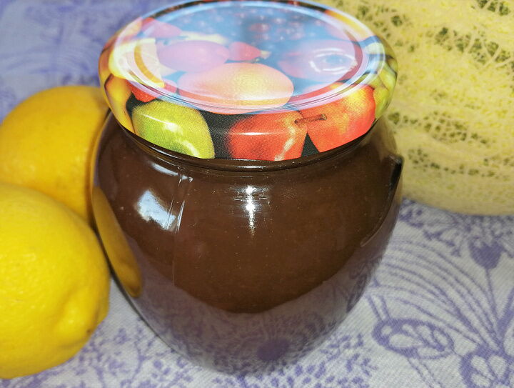 Варенье из дыни с лимоном фото