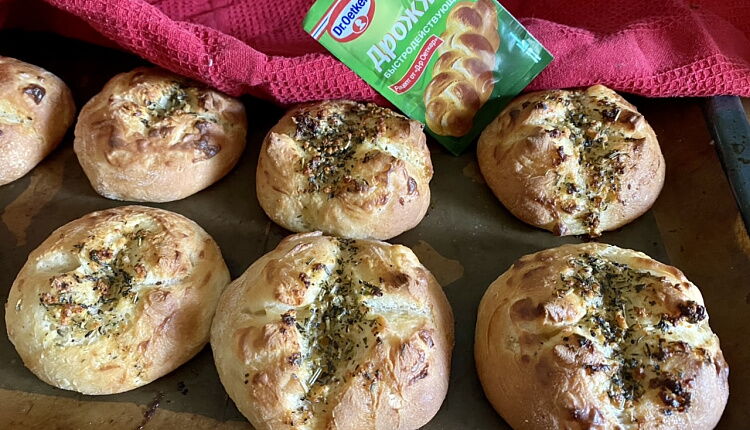 Чесночные булочки 