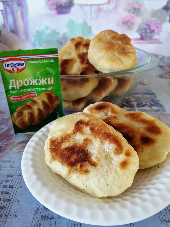 Плоские пирожки с картошкой фото