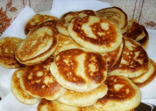 Пышные оладьи