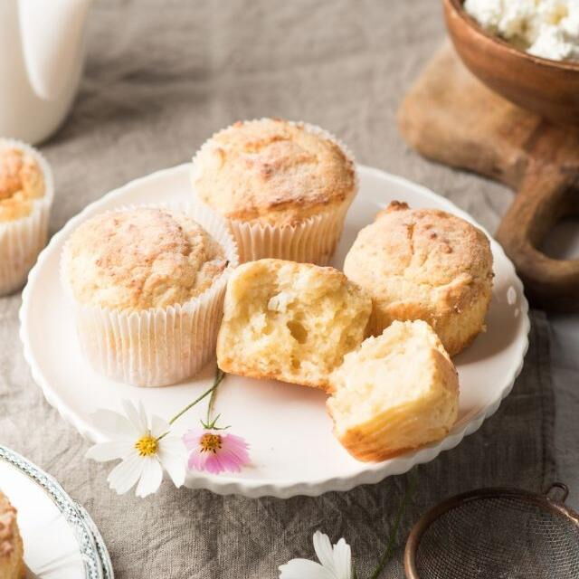 фото рецепта Творожные маффины Творожные маффины фото