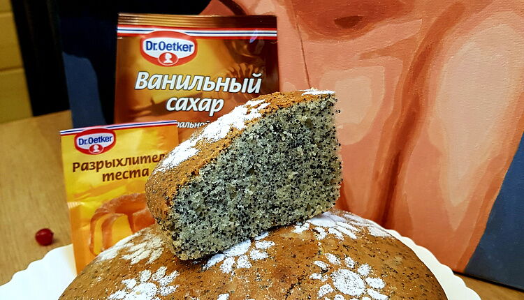 Маковый пирог