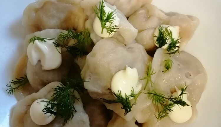 Пельмени в пароварке с рубленным мясом