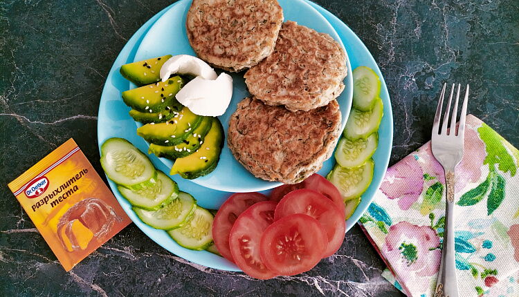 Сырные оладушки с зеленью