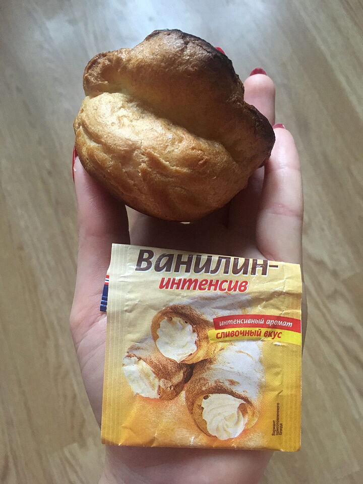 Воздушные эклеры фото