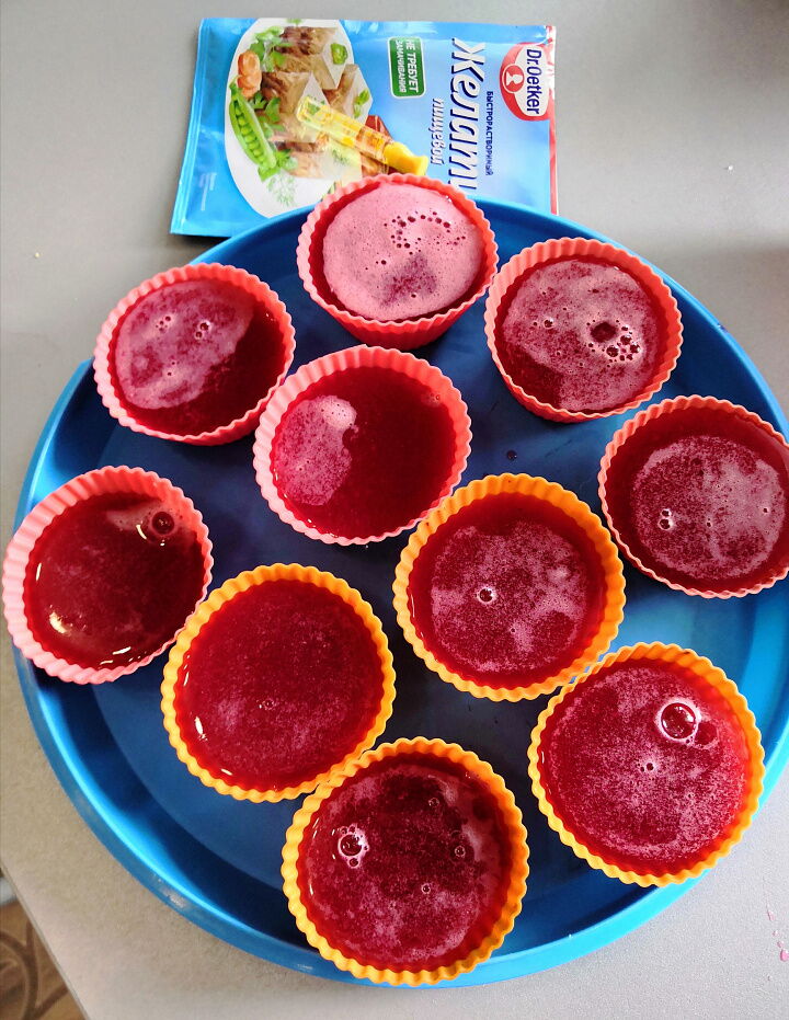 Желе из красной смородины  фото рецепта