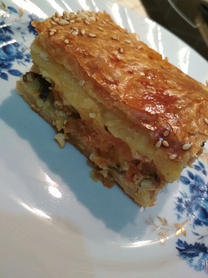 Куриный пирог фото