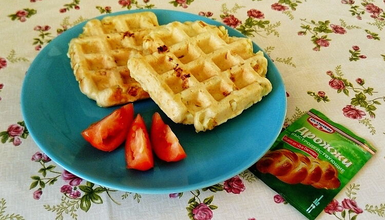 Овощные вафли