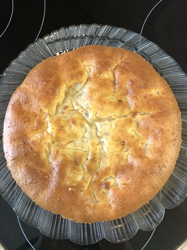 Заливной пирог с капустой фото рецепта