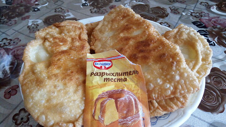 Чебуреки с картофелем и сыром  фото рецепта
