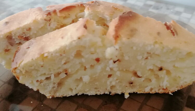 Цельнозерновой хлеб с изюмом и орехами