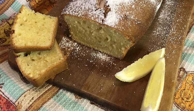 Лимонный кекс