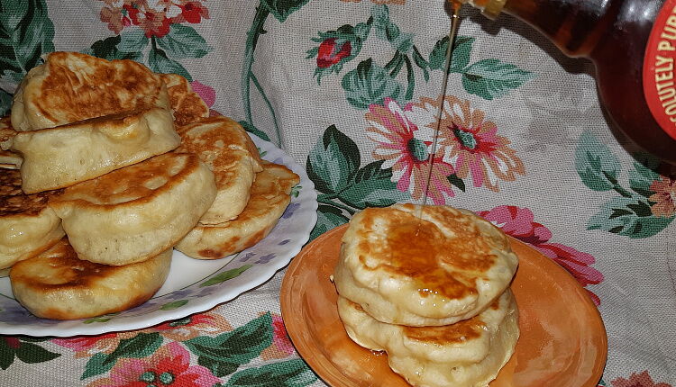 Пышные оладьи