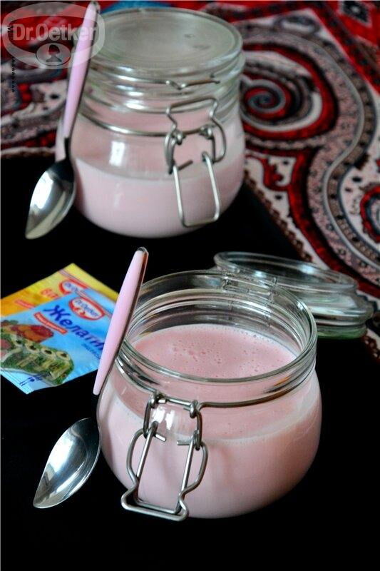 Мусс из киселя фото рецепта