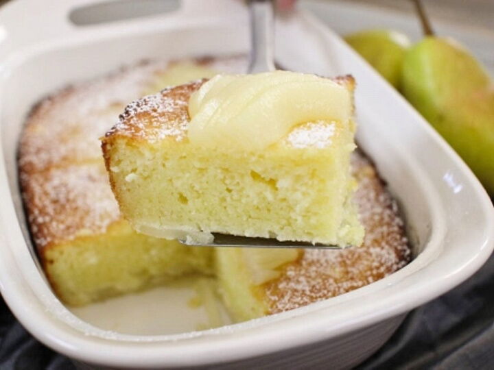 Запеканка с грушами фото рецепта