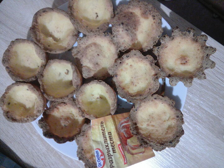 Тарталетки творожные фото рецепта