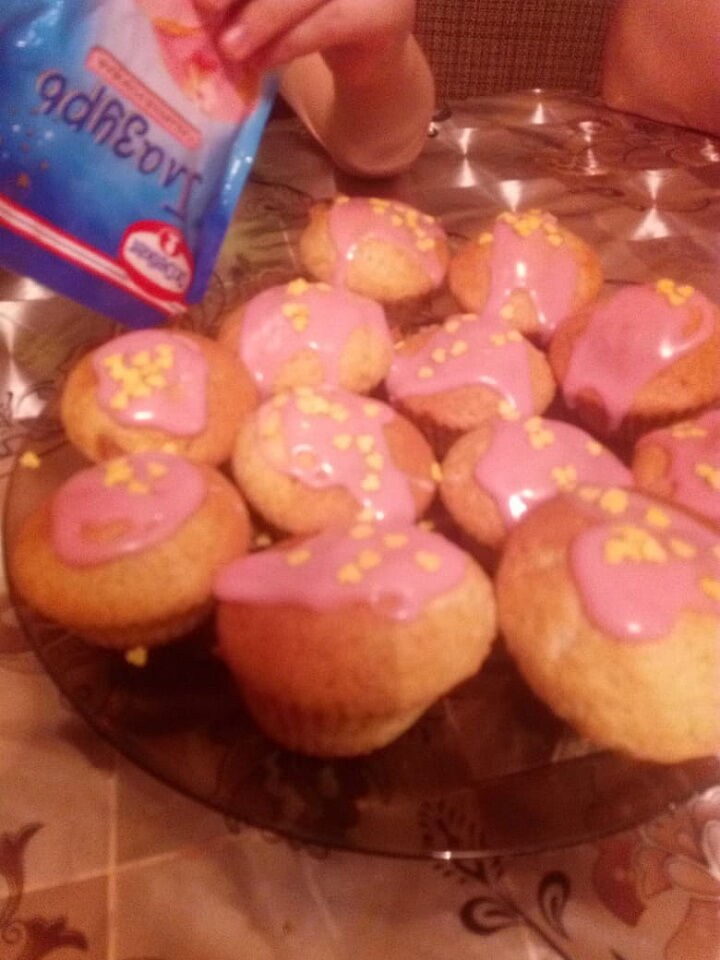 Воздушные кексы фото