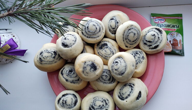 Булочка с маком 