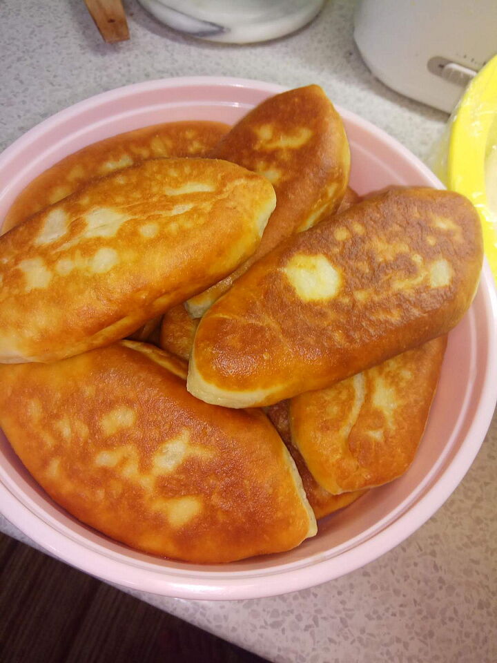 Пирожки с картошкой и печенью фото