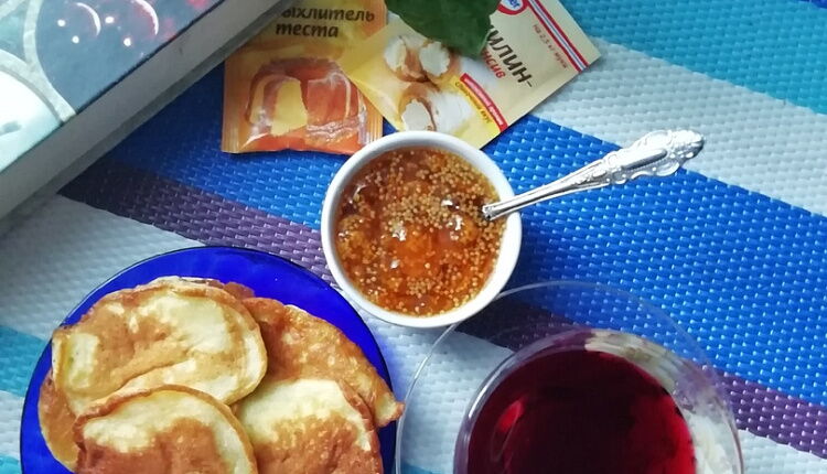 Пышные оладьи